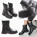 Botas con correas