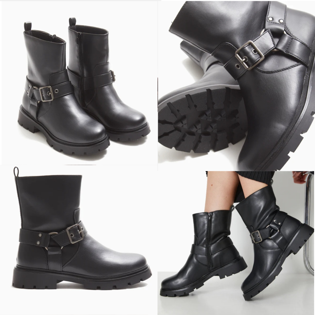 Botas con correas