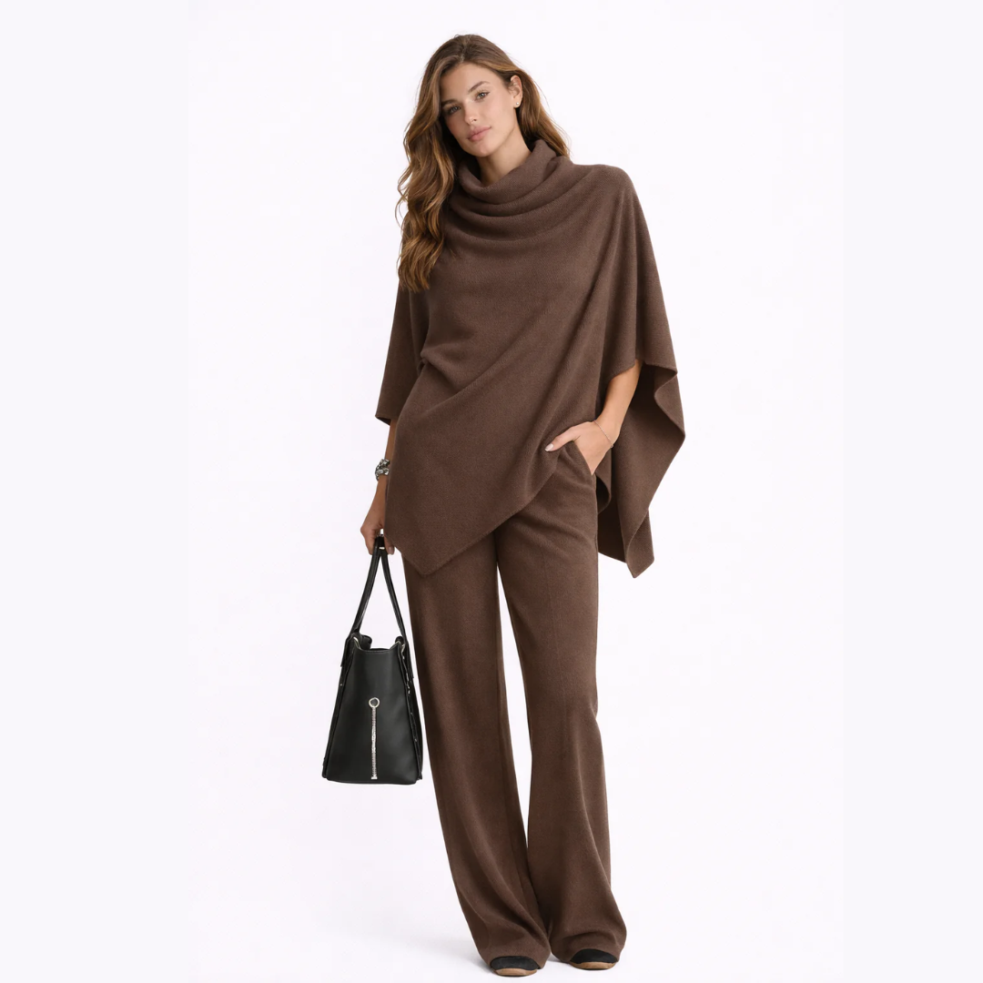 Teresa - Elegante conjunto de dos piezas con caída