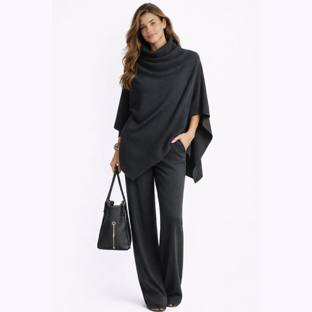Teresa - Elegante conjunto de dos piezas con caída
