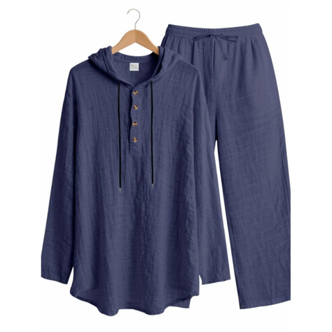Conjunto de 2 piezas de lino