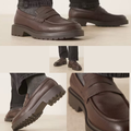 Mocasines clásicos marrones