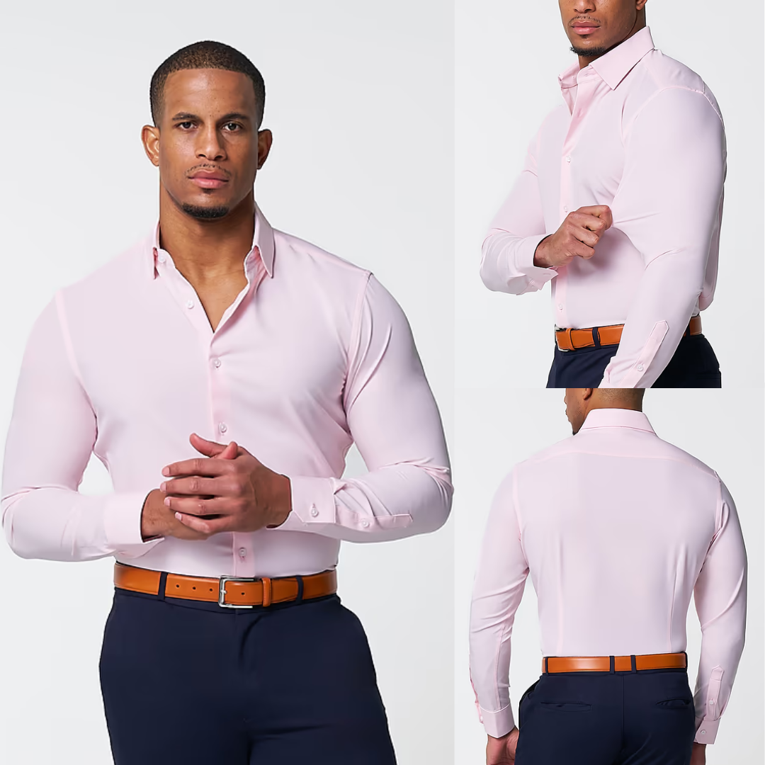 Camisa lisa elegante