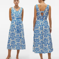 Vestido azul cielo de verano
