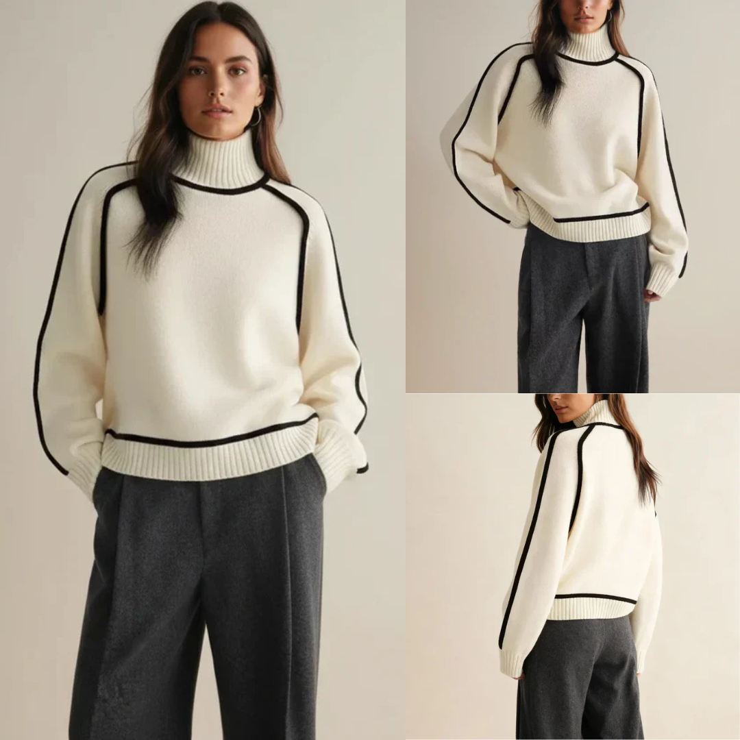 Jersey de cuello alto Céline