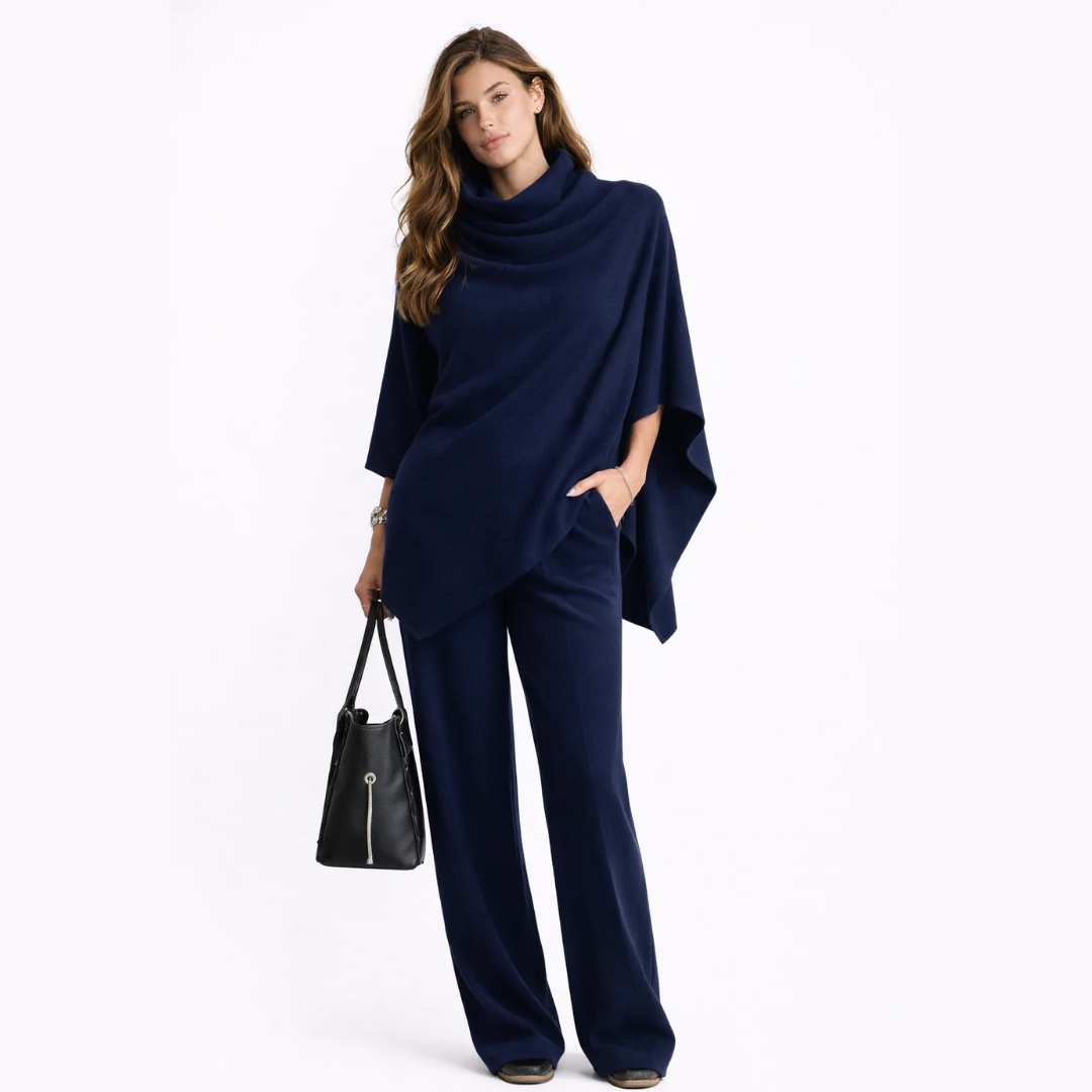 Teresa - Elegante conjunto de dos piezas con caída
