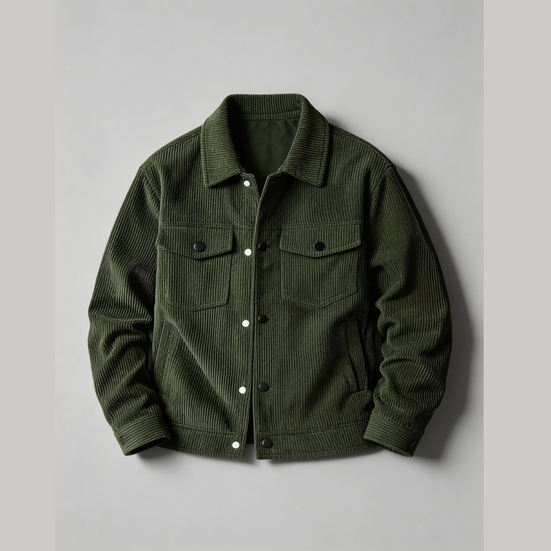 Sobrecamisa aterciopelada