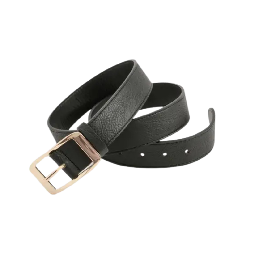 Cinturón de mujer con hebilla gruesa