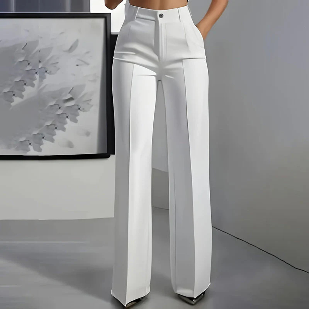 Viva pantalón elegante de tiro alto