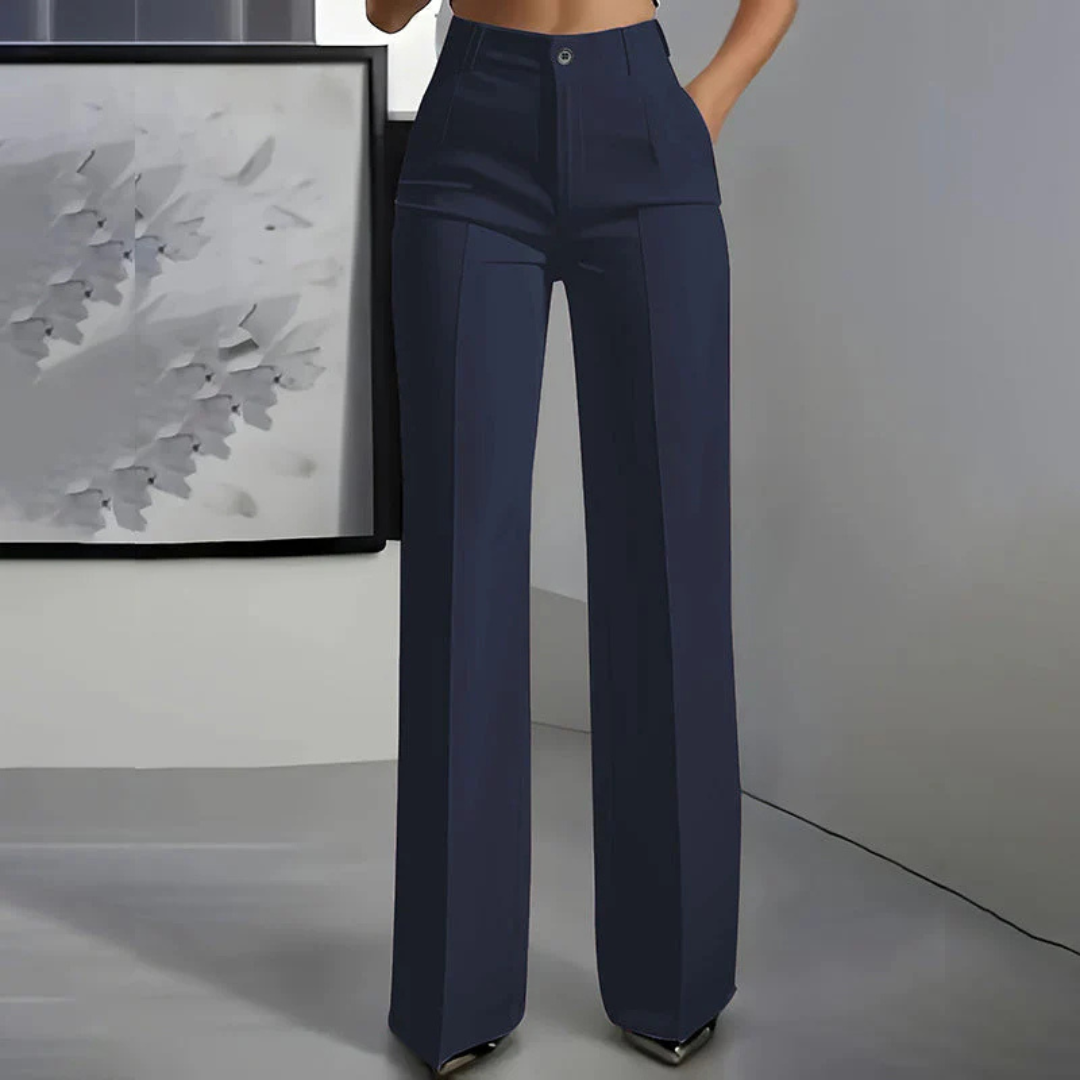 Viva pantalón elegante de tiro alto