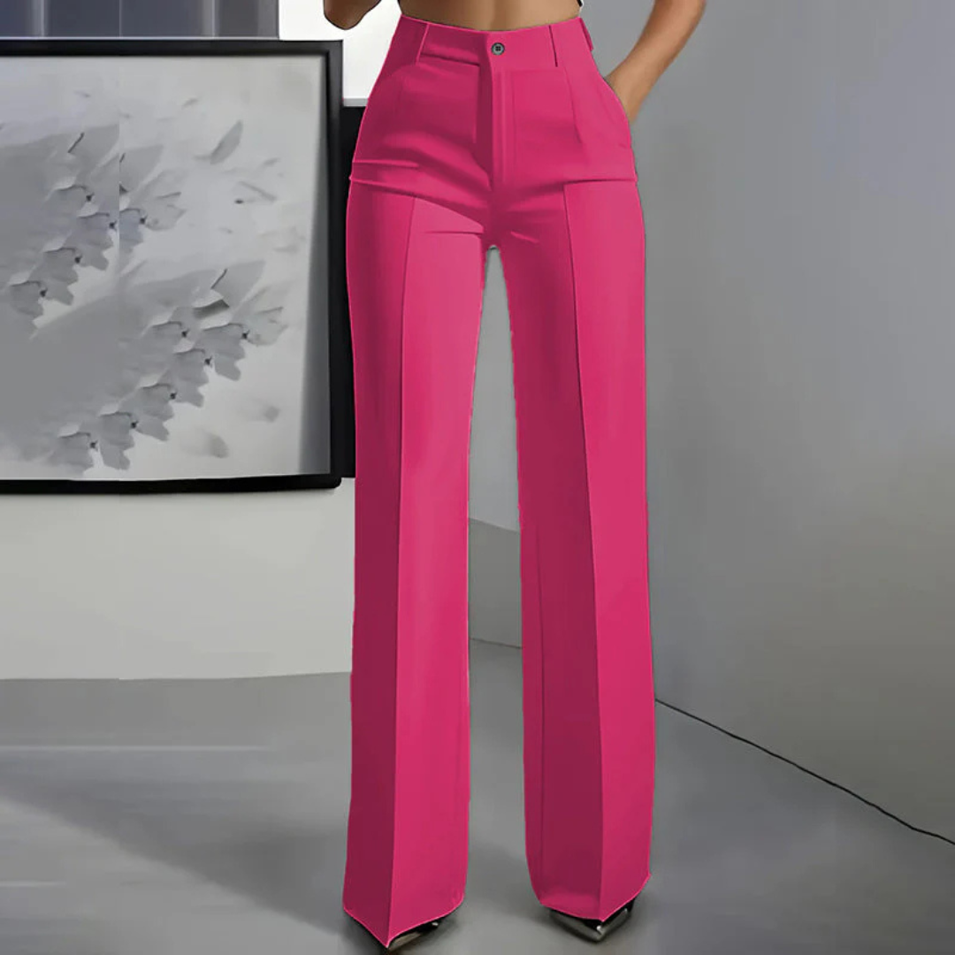 Viva pantalón elegante de tiro alto