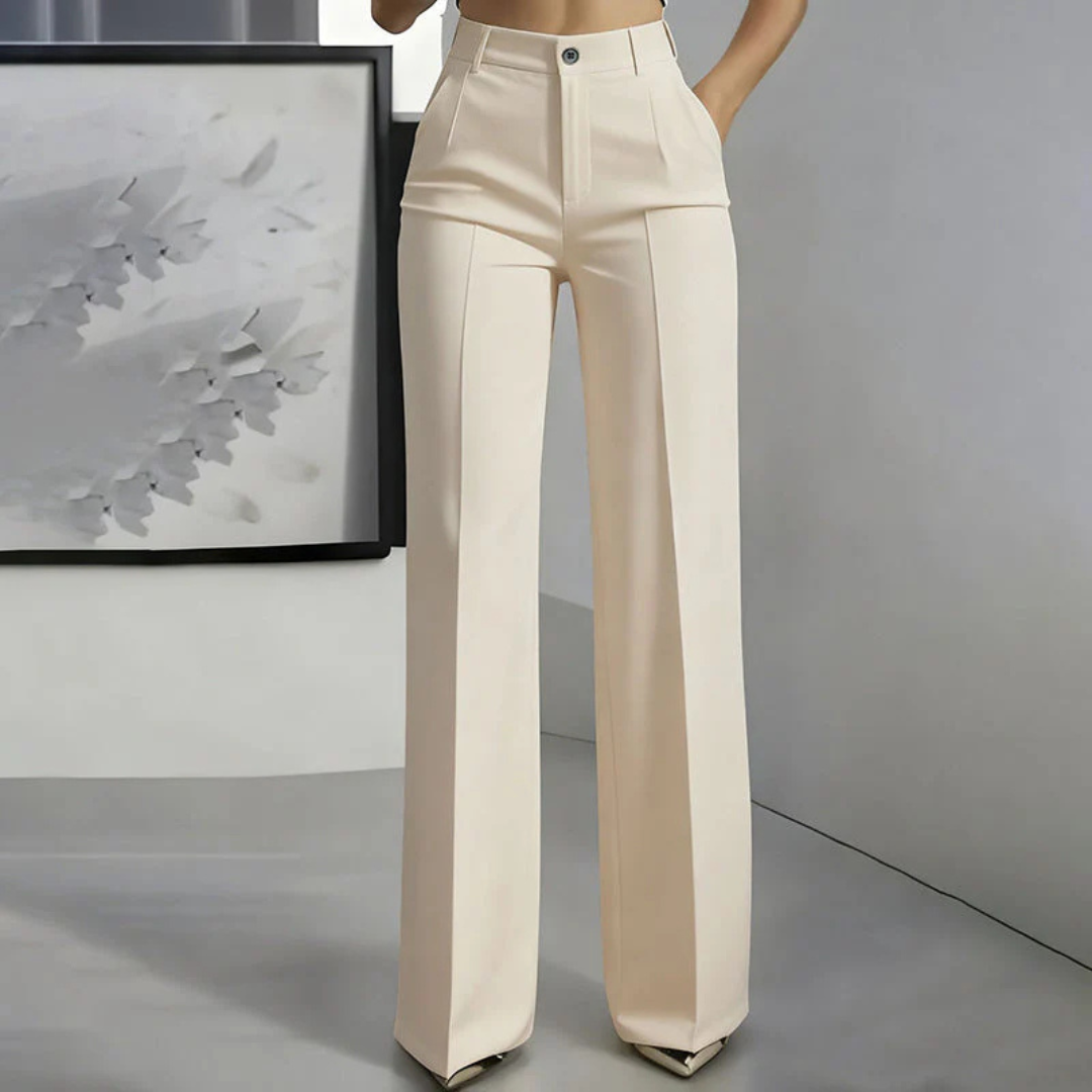 Viva pantalón elegante de tiro alto