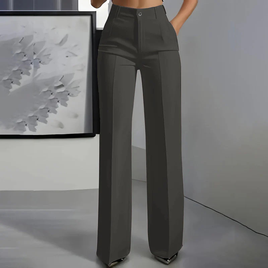 Viva pantalón elegante de tiro alto