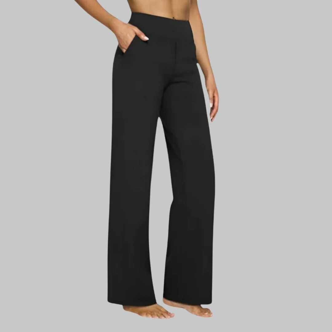 Calista pantalón elegante de corte recto