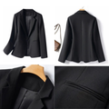 Chaqueta blazer con botones delanteros