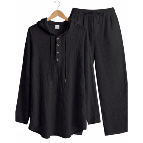 Conjunto de 2 piezas de lino
