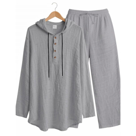 Conjunto de 2 piezas de lino