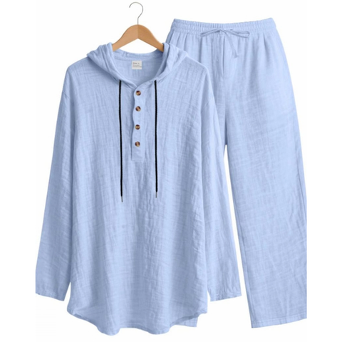 Conjunto de 2 piezas de lino