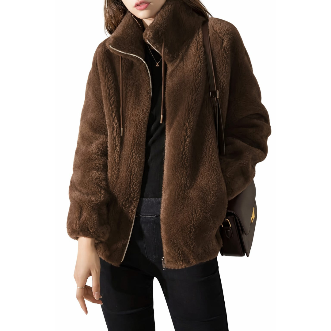 Chaqueta polar con cremallera