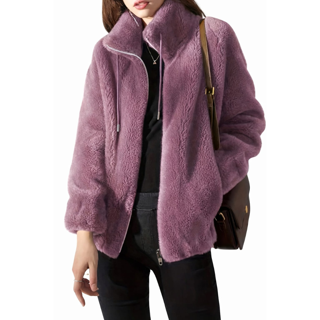 Chaqueta polar con cremallera