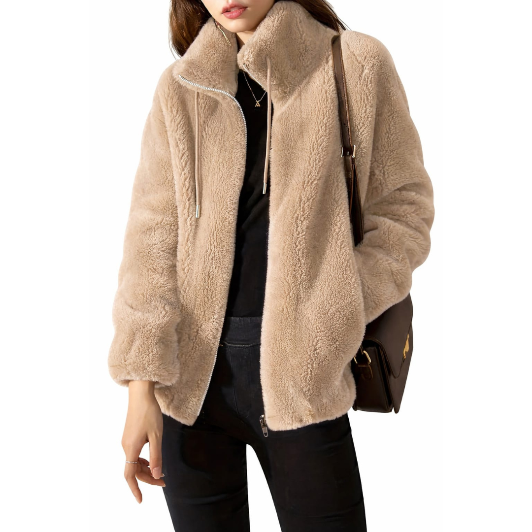 Chaqueta polar con cremallera