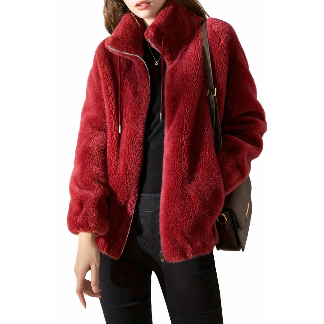 Chaqueta polar con cremallera
