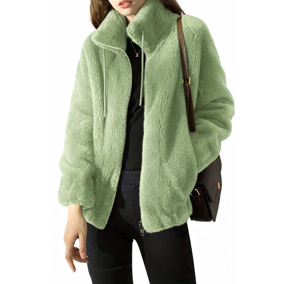 Chaqueta polar con cremallera