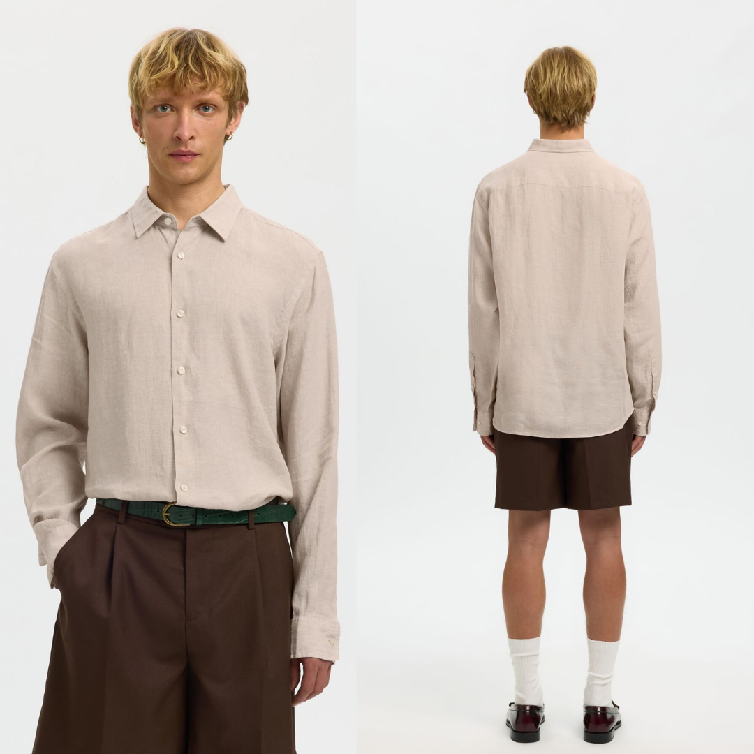 Camisa de lino