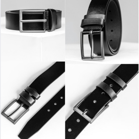 Cinturón de cuero para hombre