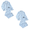Conjunto pijama de mujer con estampado